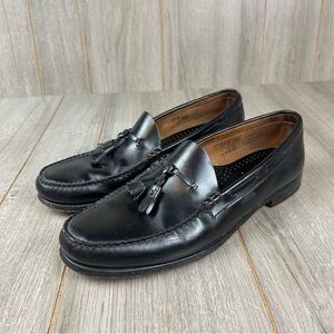 Bass Weejuns Men’s tassel Loafer Size 13 Black Made In USA